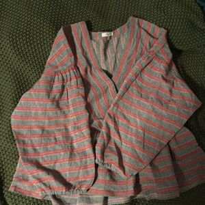 Madewell XL balloon sleeves/peplum bottom.  Like new.